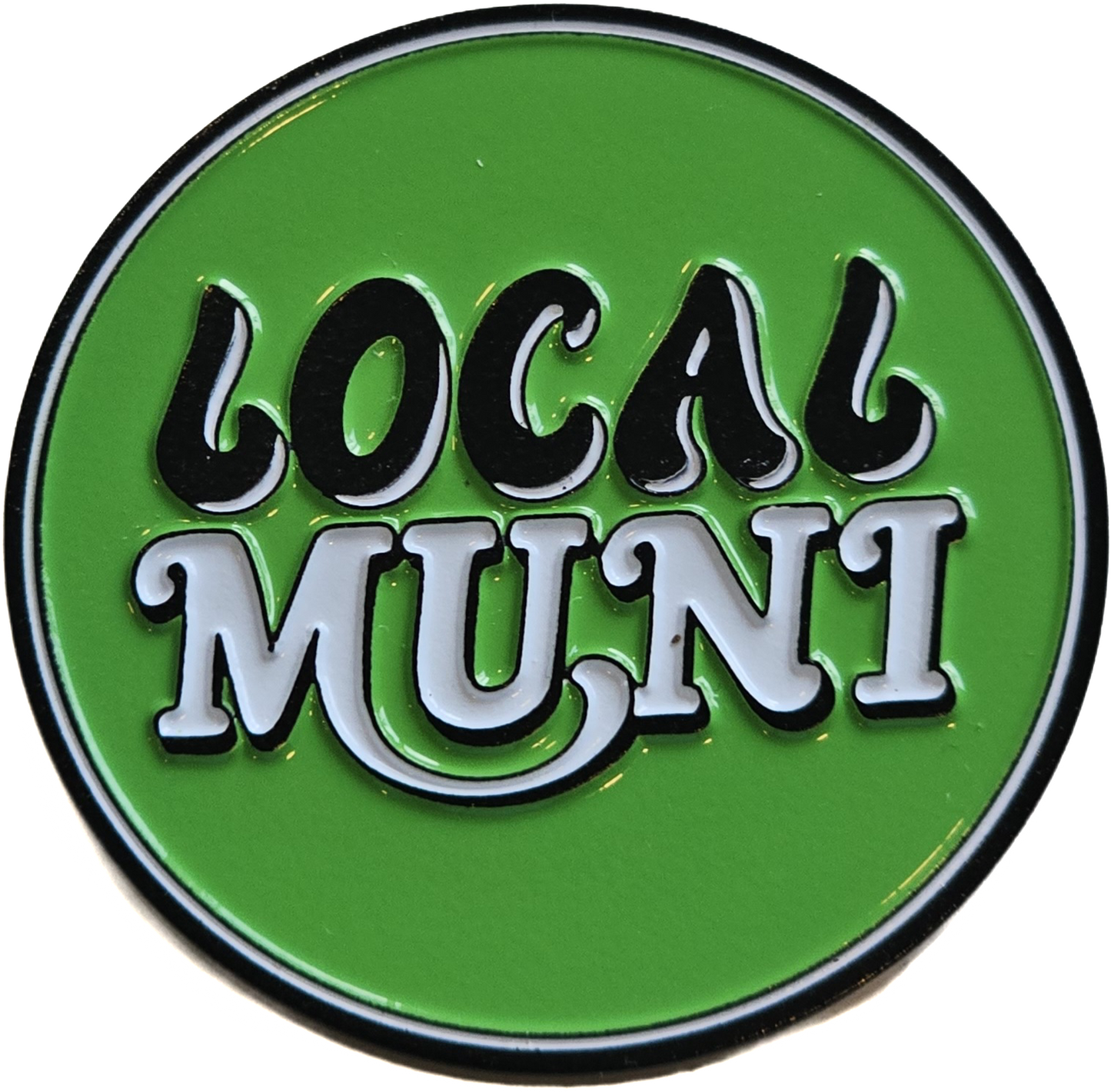 Local Muni Golf Ball Marker