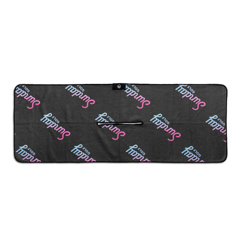 Sunday Golf Hometown Golf Towel - Miami Vice