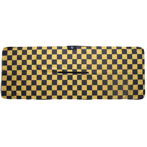 Sunday Golf Tailgate Golf Towel - Black & Yellow