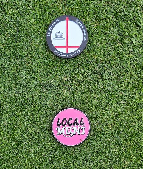 1.5" Local Muni Medallion Golf Ball Marker