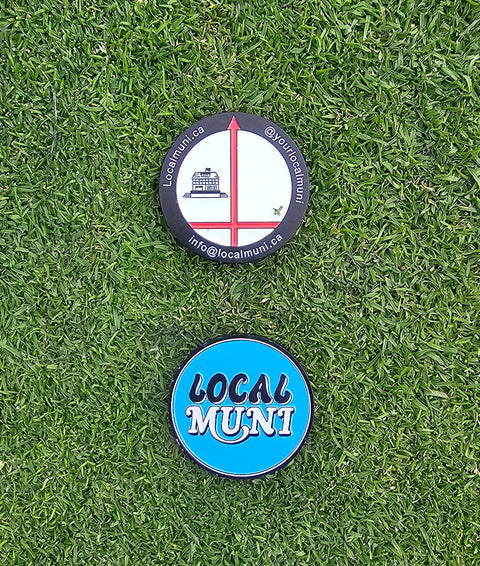 1.5" Local Muni Medallion Golf Ball Marker