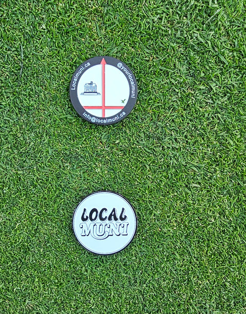 1.5" Local Muni Medallion Golf Ball Marker