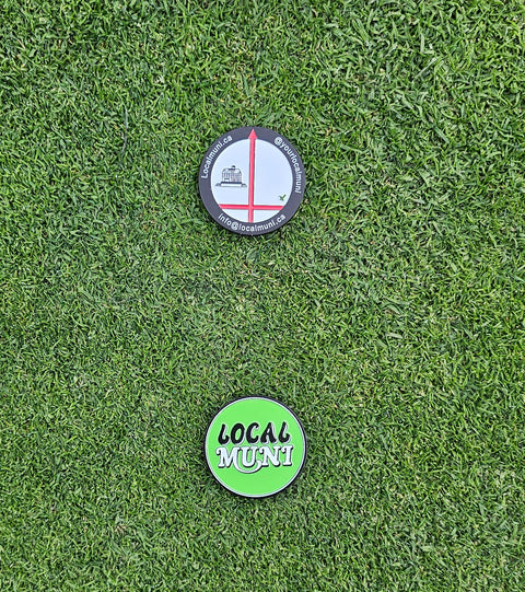 1.5" Local Muni Medallion Golf Ball Marker