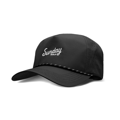 Sunday Golf Porter Lite Golf Hat - Black 2